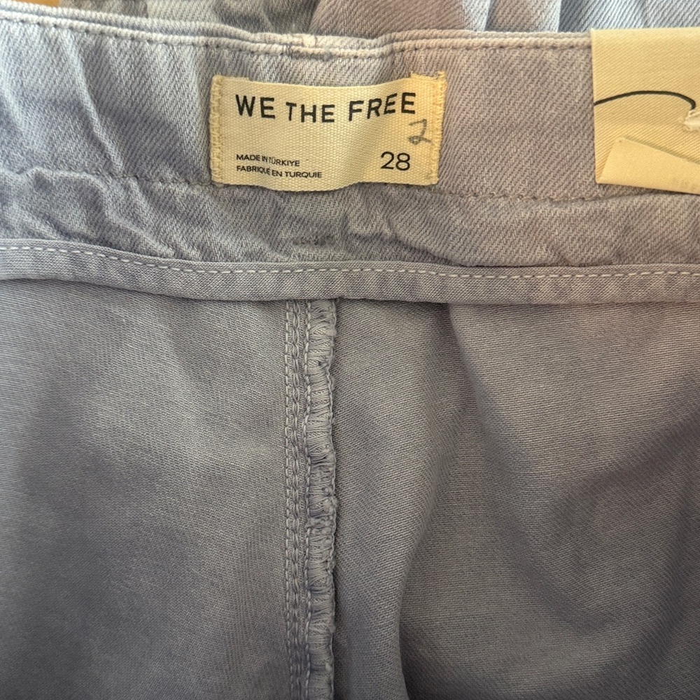 Free People We The Free Lotus Balloon Jeans-Blue Imagination-28-NWT - Picture 11 of 11